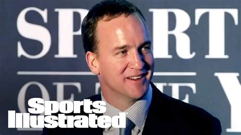 Peyton Manning's Emotional Sportsman of the Year Acceptance Speech | Sports Illustrated - YouTube