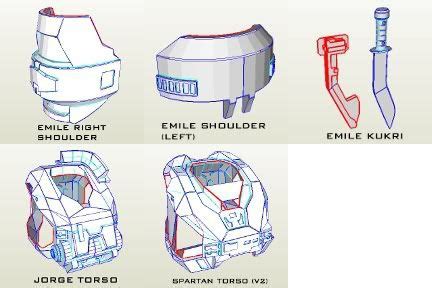 *The Official* Halo Reach Pepakura Files Thread | Halo Costume and Prop Maker Community - 405th ...