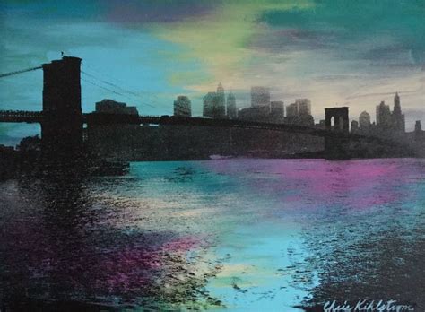 Brooklyn Bridge Art Art | kihlstromfineart | Bridge art, Abstract painting acrylic, Art