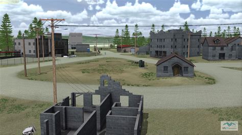 Virtual Fort Wainwright Collective Training Facility | MVRsimulation