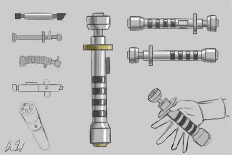 ArtStation - Lightsaber Concept Art