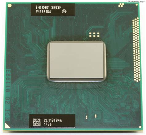 スーパーセール期間限定 Intel インテル Core i7-2620M モバイル CPU 4M Cache up to 3.40 GHz - SR03F fucoa.cl