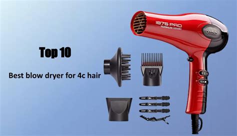 Best blow dryer for 4c hair [Updated 2024] - DatBeauty