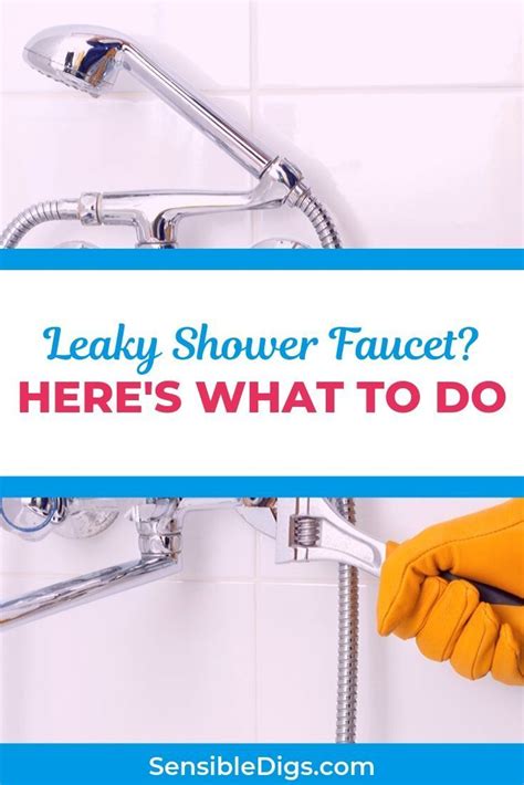 10 Steps to Fixing a Leaky Shower Faucet (One or Two Handled) | Shower faucet, Faucet, Shower ...