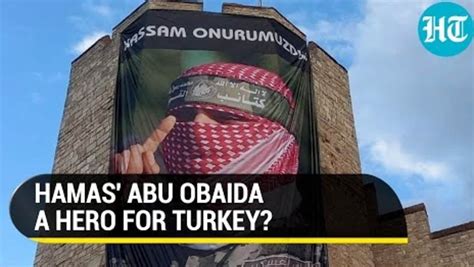 'Al-Qassam Our Pride': Abu Obaida's Huge Portrait In Istanbul Wall Goes ...