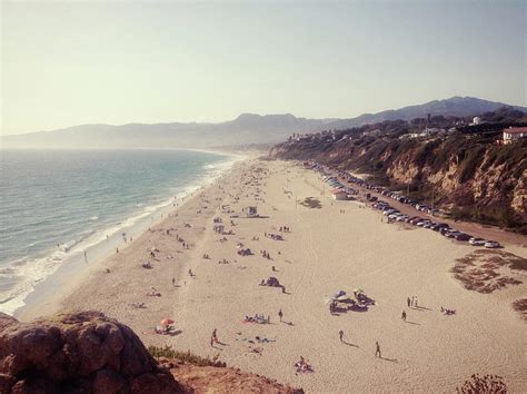 Zuma Beach At Sunset Malibu, Ca Photograph by William Andrew - Pixels