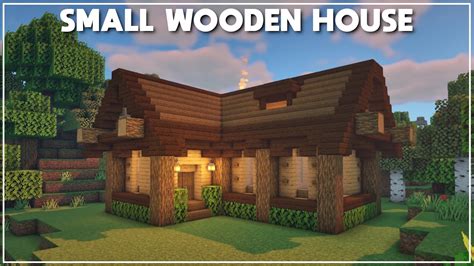 Minecraft: How to Build a Small Wooden House [Tutorial] 2020 - YouTube