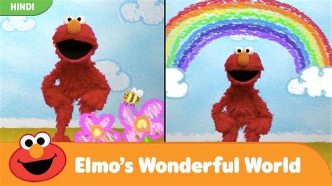 Elmo's Wonderful World | Colourful Colours! | Garden! - YouTube