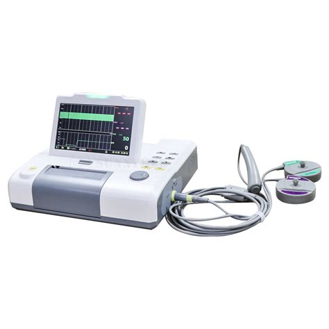 Sy-C010-1 Maternal Cardiotocography Diagnostic Toco Fetal Heartbeat Fetal Monitor with Printer ...