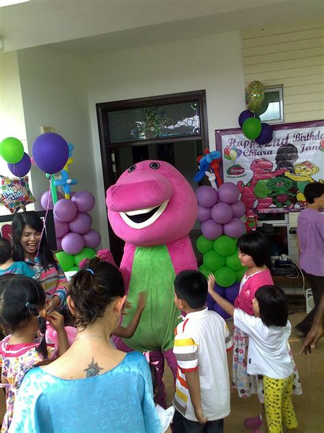 Petite d Party Planner Ipoh, Kuala Lumpur, Malaysia: Chiara's 2nd Barney & Friends Birthday Theme