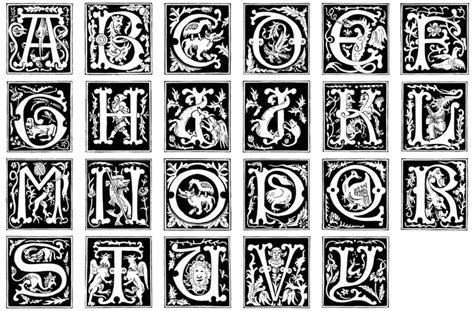 16th Century Alphabet + font by barefootliam-stock on DeviantArt