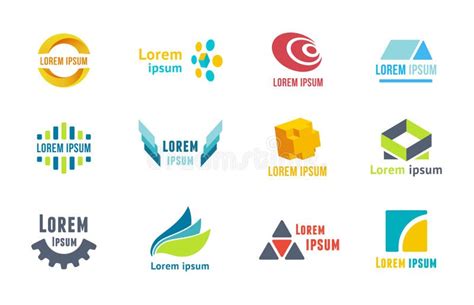 Business emblems icons stock vector. Illustration of circular - 41199041