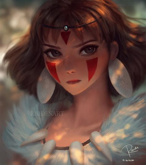 ArtStation GHIBLI FANART SAN PRINCESS MONONOKE | lupon.gov.ph