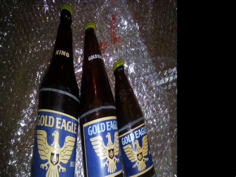 VINTAGE GOLD EAGLE BEER 1SET-3bots-VINTAGE BOTTLE on Carousell