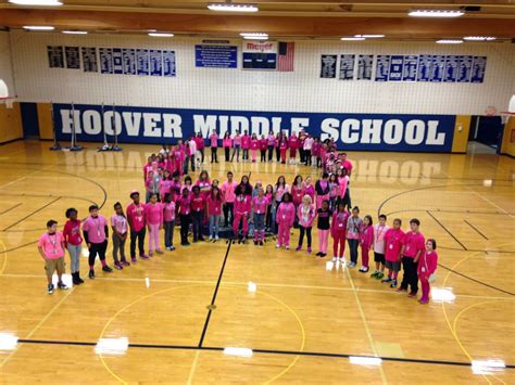 Talking Taylor Schools: HOOVER MIDDLE SCHOOL: Time for a pink out!