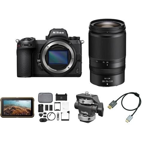 Nikon Z6 II Mirrorless Camera with 28-75mm Lens and Recording