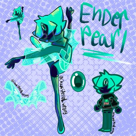 Ender Pearl by ChaosSpelledWrong on DeviantArt