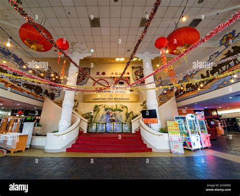 Las Vegas, JUN 7, 2020 - Interior view of the Chinatown Plaza Stock ...