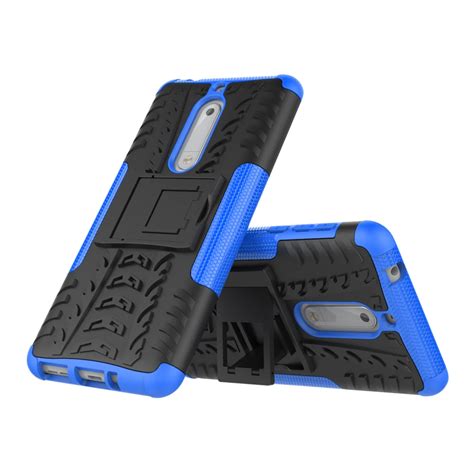 Hybrid TPU Armor Silicone Rubber Hard Phone Cases For Nokia 5 Case protection Cover For Nokia 3 ...