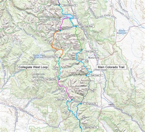 Colorado-Trail-Segments-11-15-Map - TMBtent