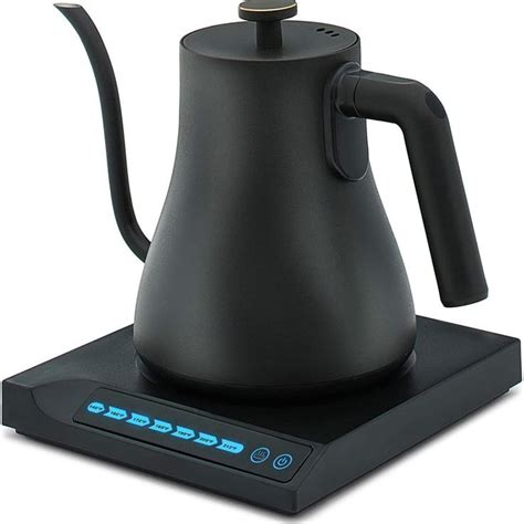 Gooseneck Electric Kettle Temperature Control With 7 Presets - Gooseneck Kettle for Coffee & Tea ...