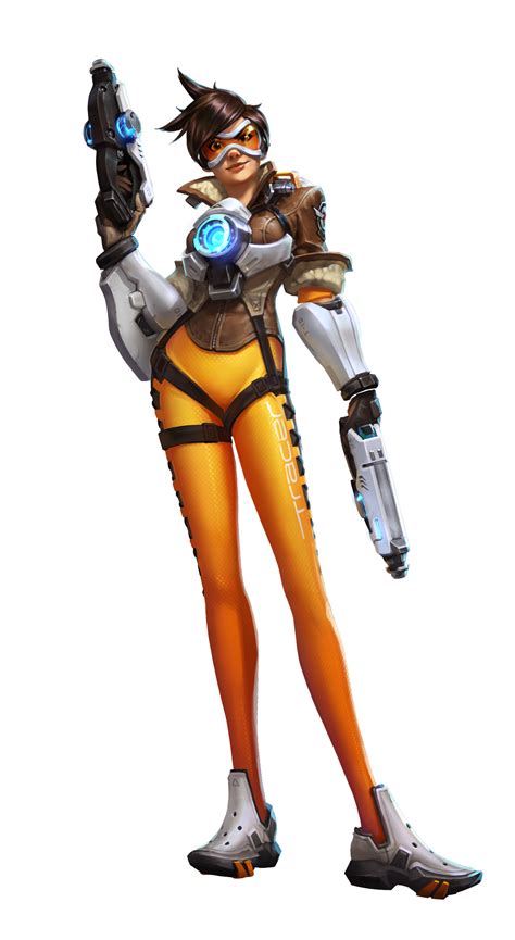 Tracer from Heroes of the Storm Female Character Design, Character Design References, Character ...