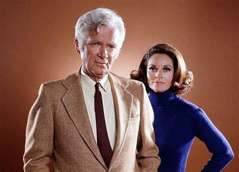 Buddy Ebsen and Lee Meriwether in the TV series "Barnaby Jones" (1973)