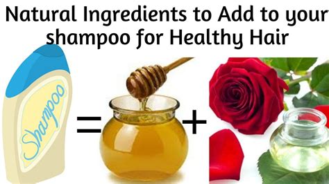 Natural Ingredients to Add to your shampoo for Healthy Hair | Get Soft & Healthy hair | AVNI # ...