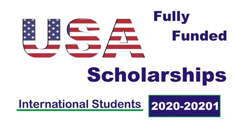 Scholarships in USA 2021 for International Students