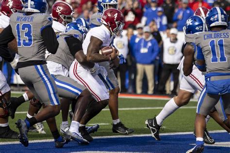 Alabama vs. Kentucky: No. 8 Crimson Tide Face Off Against Wildcats in ...