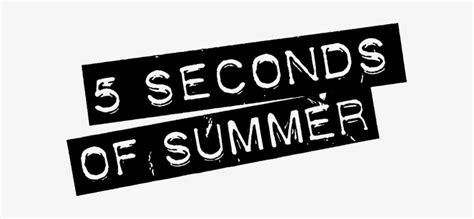 5 Seconds Of Summer Logo Font