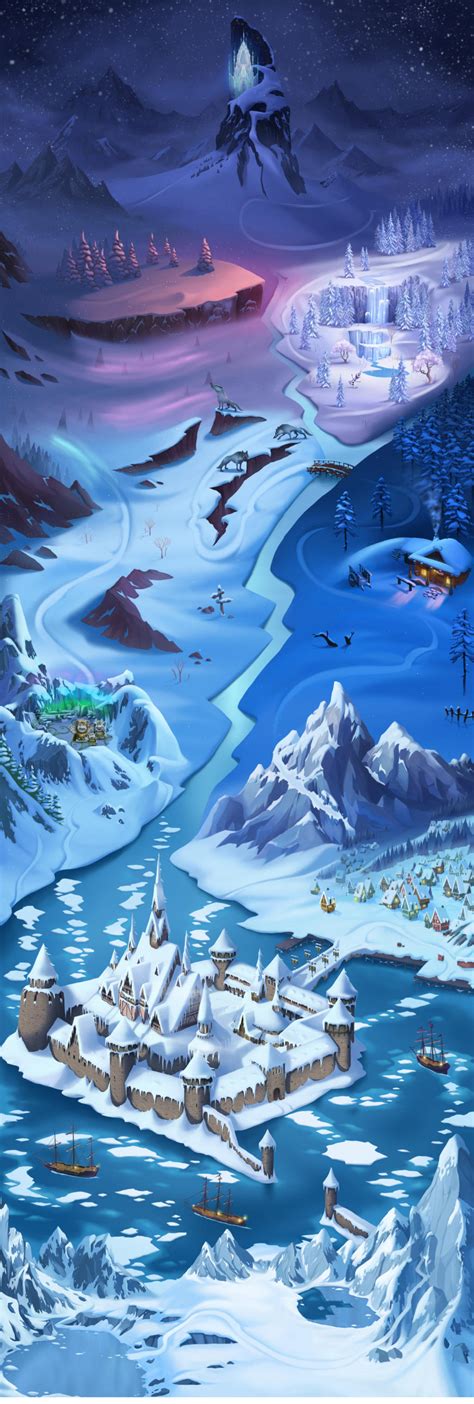 Frozen Free Fall Arendelle Map by appleswithin on DeviantArt