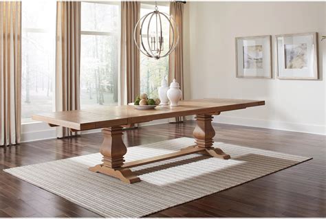 Double Pedestal Dining Room Tables