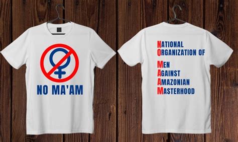 No Maam Shirt FRONT and Back Al Bundy Married With Children | Etsy