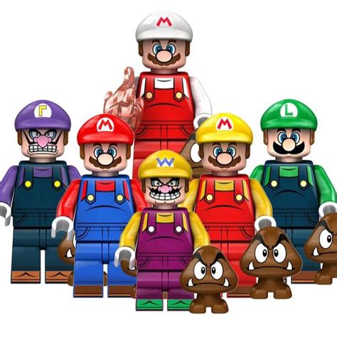 Lego Character super mario bross the series/Minifigures lego Character ...