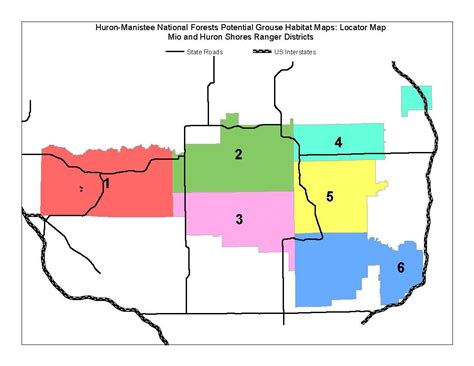 Huron-Manistee National Forests - Maps & Publications Adventure Planner ...