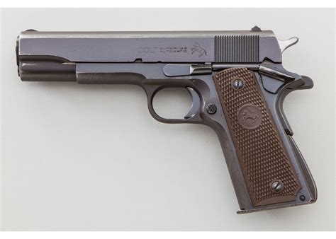 Post-War Colt Super 38 Semi-Automatic Pistol