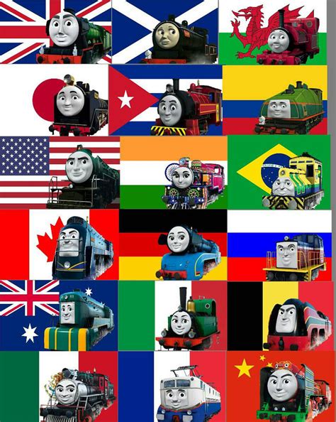 All Thomas and Friends International Engines by JamesAWilliams1996 on ...