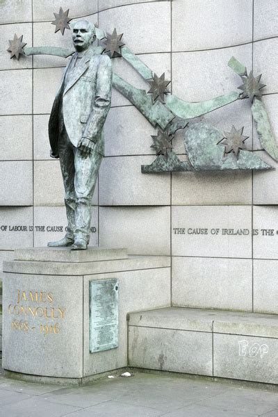 James connolly statue located near liberty hall in dublin ref 102645 ...