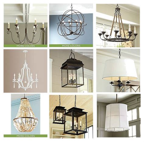 love the last one, white Ballard Designs Lighting, Cozy Space, New Homes, Chandelier, Ceiling ...