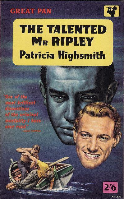 Patricia Highsmith – The Talented Mr Ripley Book Cover Art, Book Cover Design, Cover Pages ...