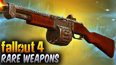 Fallout 4 Rare Weapons - 5 Powerful Secret & Unique Weapon Locations ! - YouTube