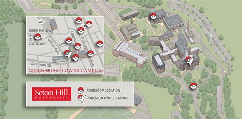 Seton Hill University Campus Map - Time Zones Map