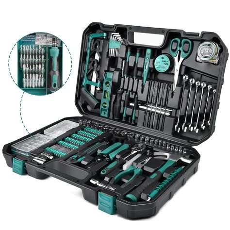 Sundpey Household Tool Kit 300-Pcs - Home Auto Repair Tool Set ...