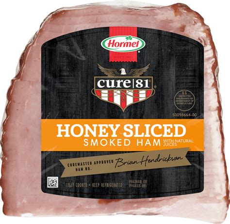 Boneless Honey Smoked Sliced Ham - HORMEL® CURE 81® Ham