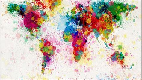 Colorful World Map Wallpapers - Top Free Colorful World Map Backgrounds ...