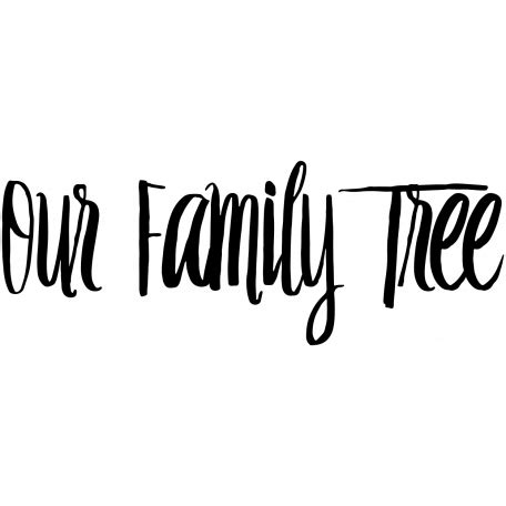 Our Family Tree Word Art graphic by Marisa Lerin | Pixel Scrapper ...