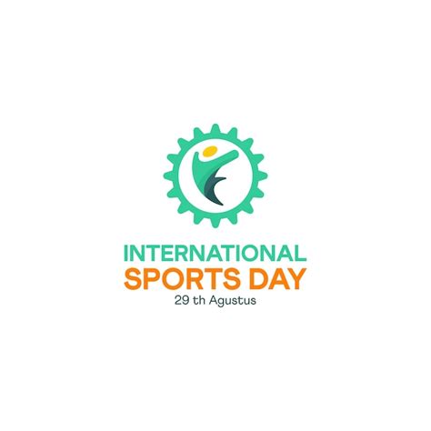 Premium Vector | Vector graphic of international sport day logo.