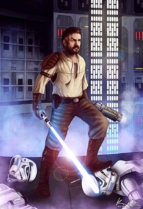 Kyle Katarn by kaio89 on deviantART | Kyle katarn, Star wars jedi, Star ...