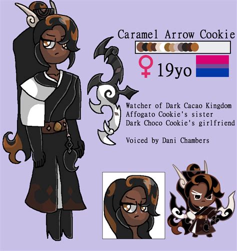 Cookie Run Headcanons #42 - Caramel Arrow Cookie by DarkDragonDeception ...